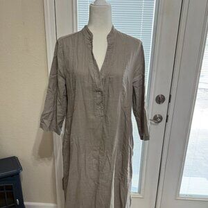 Francesca Bettini Gray Tunic Dress SZ Large NWT